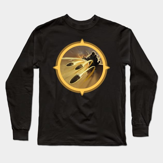 Devastator Reflect Bullets Logo Long Sleeve T-Shirt by Gamers Gear